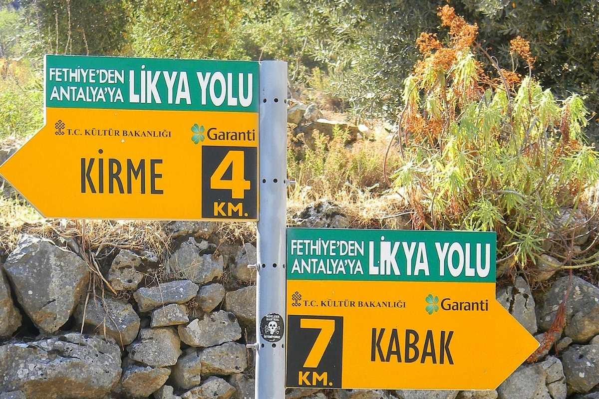 Likya Yolu Rotaları ve Etapları